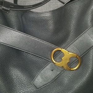 Tory Burch Black Leather Crossbody